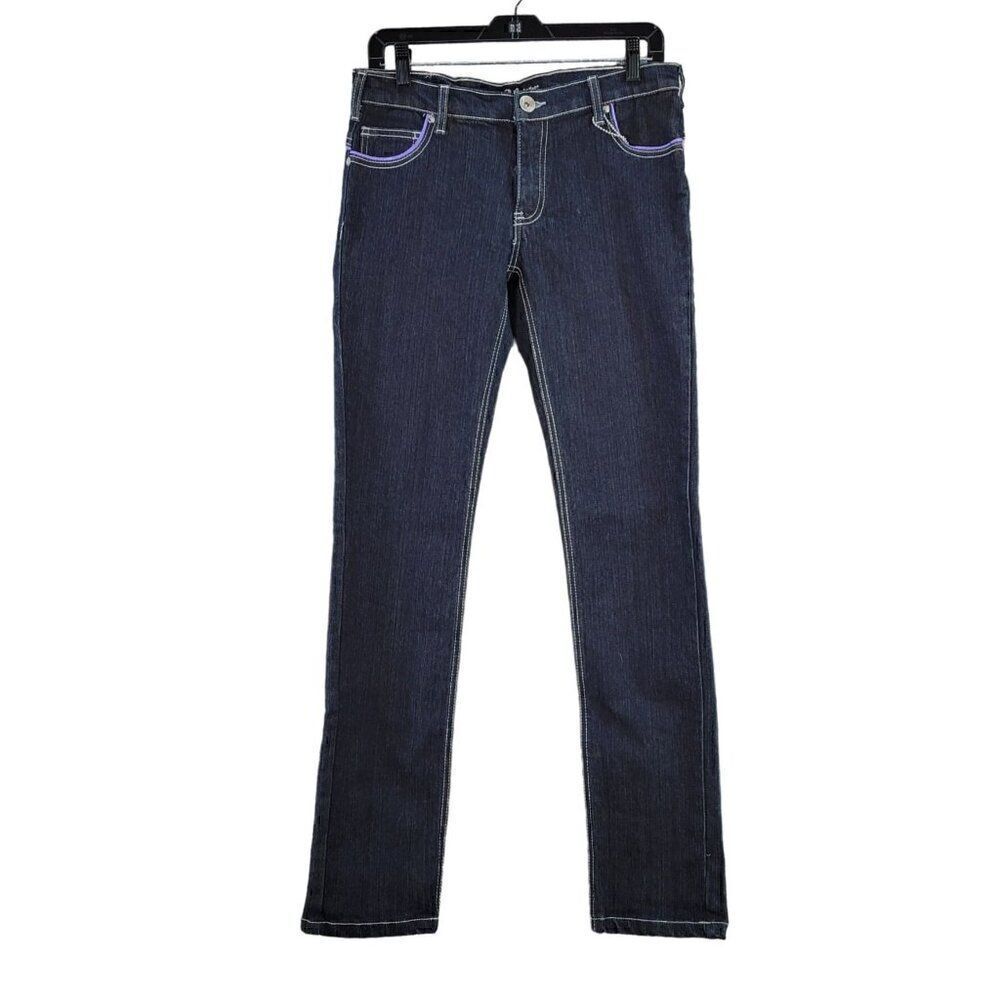 Soho Babe Jeans with Heart-shaped Pockets Sz 5
